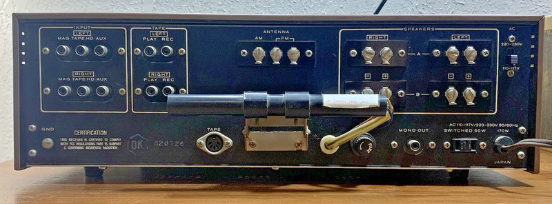 Vintage KENWOOD TK-88 Stereo Receiver Made In Japan Turns On Works Tested gallery