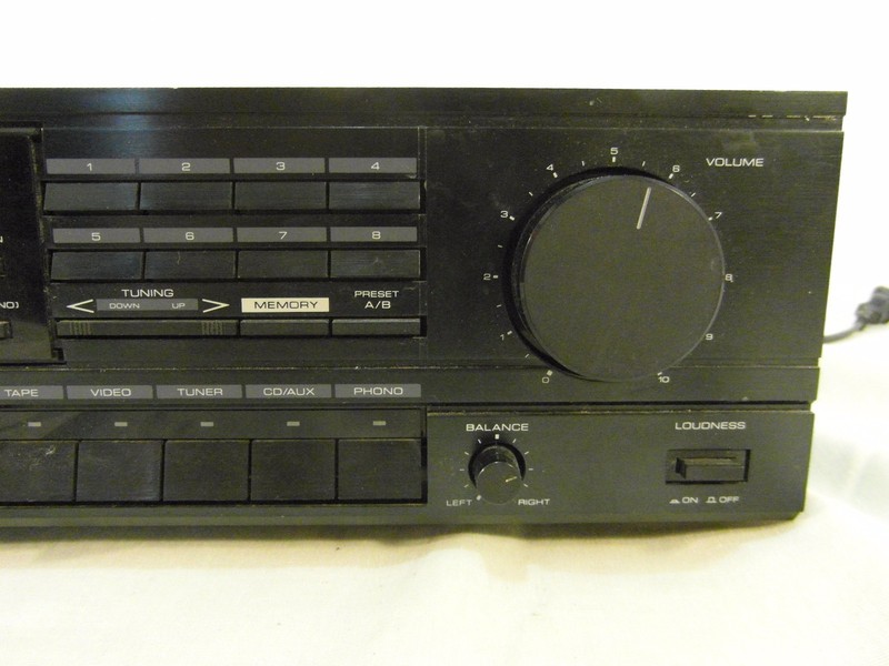 Kenwood AM-FM Stereo Receiver KR-A46 Black FOR PARTS ONLY 31598 gallery