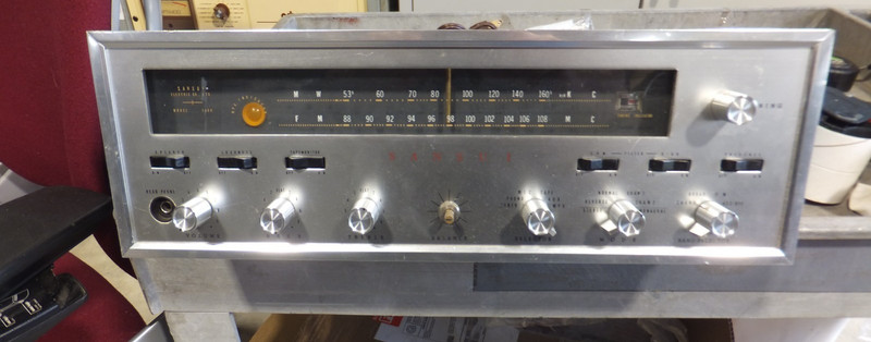 Sansui 1000 Tube Receiver for parts or repair