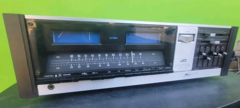Vintage JVC JR-S300 Mk II AM FM Phono Stereo Receiver Graphic Equalizer Works