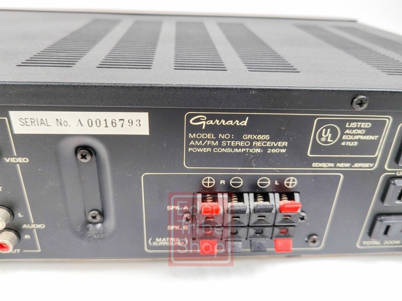 Garrard Stereo Receiver GRX665 Tested Works Fine EUC gallery