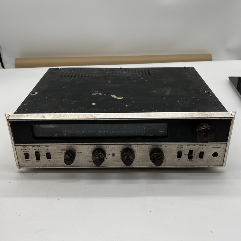 Scott Stereomaster 382 Vintage Receiver PARTS Or REPAIR