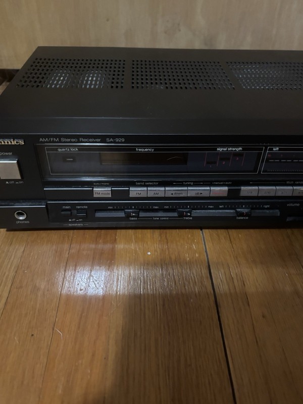 Technics SA‑929 Quartz Digital Synthesizer AM/FM Stereo Receiver - Tested Works gallery