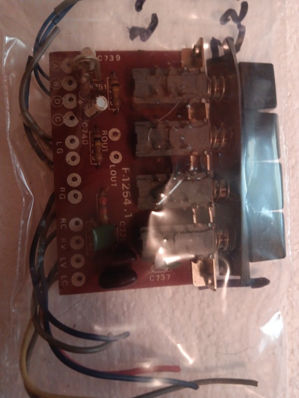 Sansui 2000A 2000X F1254 Accessories Block