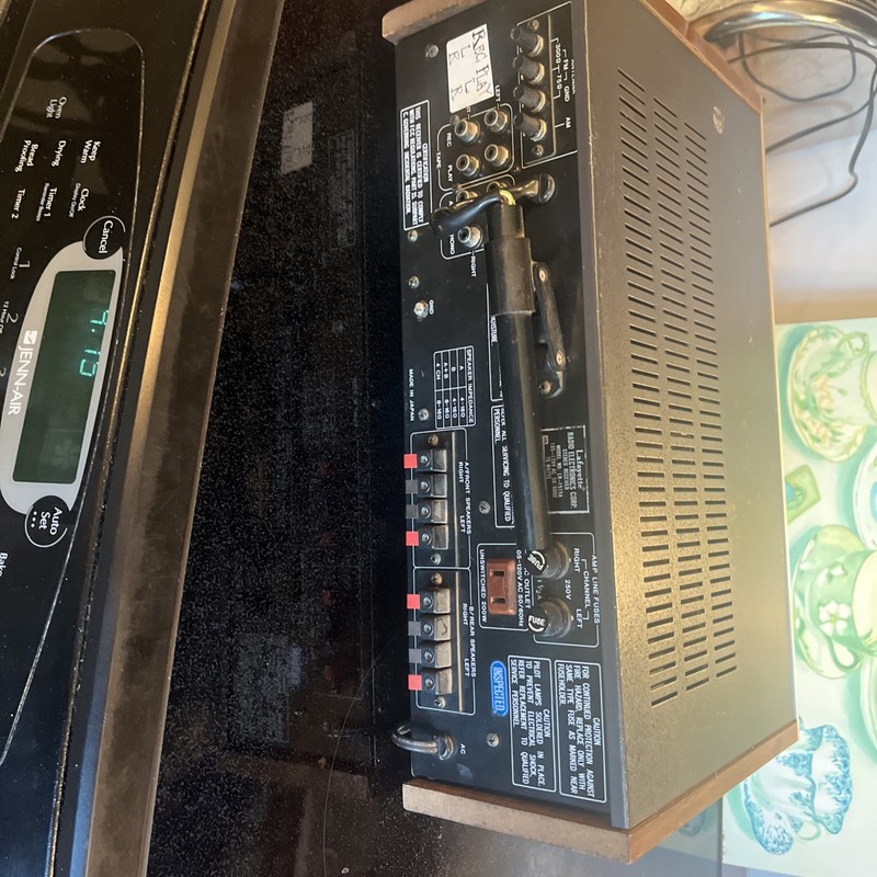 Vintage Lafayette LR-1515A Japan Made Stereo Receiver / Amplifier PARTS OR FIX gallery