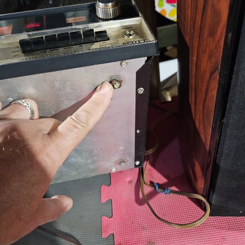 Vinatge Scott Stereomaster 382 -C Ampilifer Receiver Working project see videos gallery