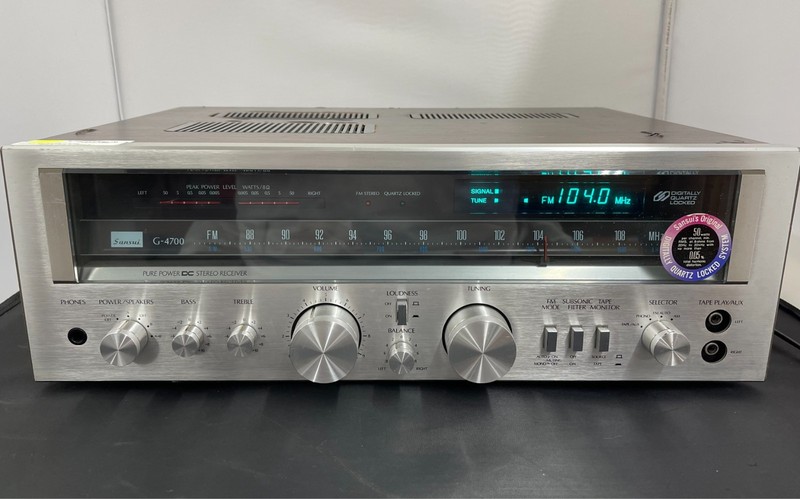 Vintage Sansui G-4700 AM/FM Pure Power DC Stereo Receiver gallery