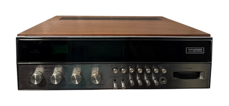 Sylvania CR-2743 Receiver 60 Hz – Made In USA – *READ*