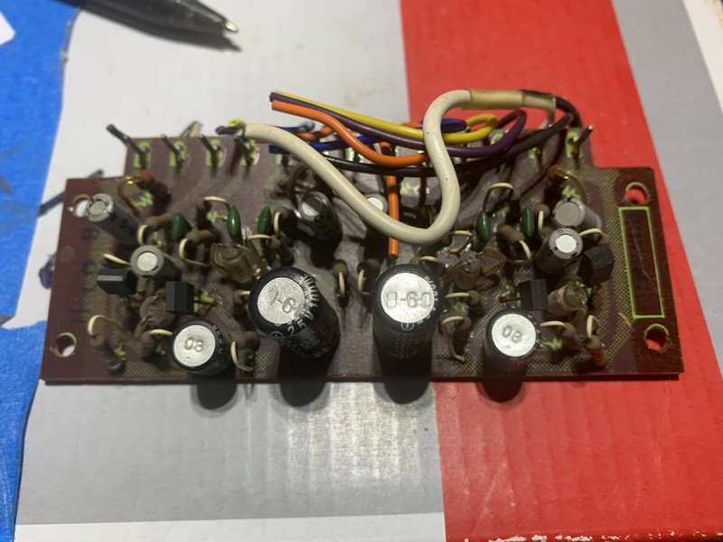 Pioneer SX-1000TW Stereo Receiver Parting Out – Board