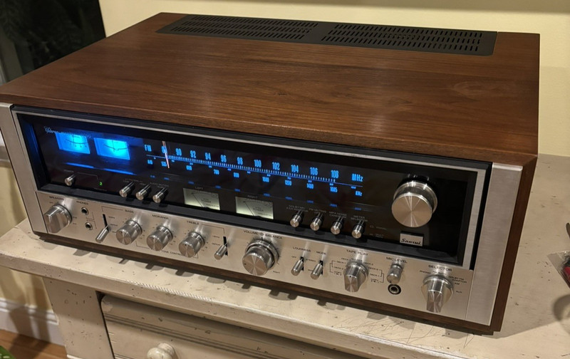 Sansui 9090 AM/FM Stereo Receiver (non DB) completely rebuilt ! Free Shipping!