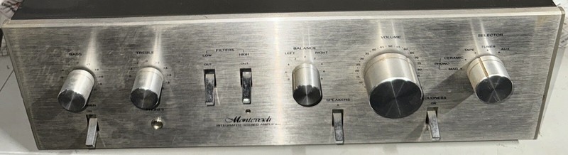 MONTEVERDI H318 INTEGRATED STEREO AMPLIFIER - VINTAGE RARE - FOR PARTS! gallery