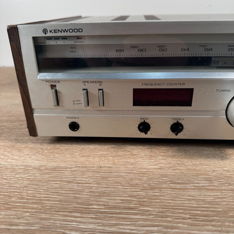Vintage Kenwood KR-720 AM-FM Stereo Tuner Amplifier Tested - READ gallery