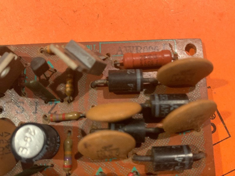 Pioneer SX 626 Stereo Receiver Parting Out - Power Supply Circuit AWR-029-A gallery