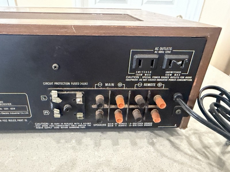 Technics By Panasonic SA-5360 FM/AM Stereo Receiver For Parts gallery