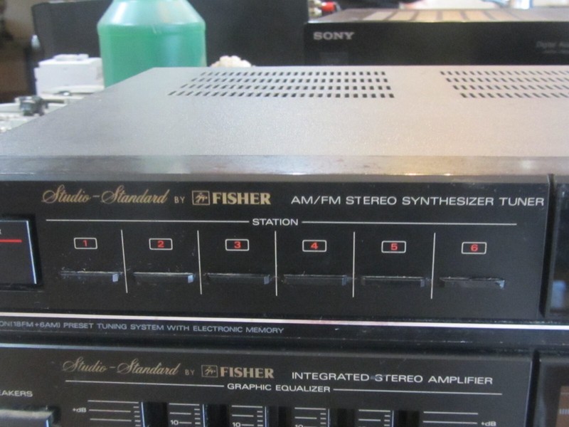 Fisher RS-883 MINT! AM/FM Stereo Receiver! Tested & Cleaned-PERFECT! COOL! gallery
