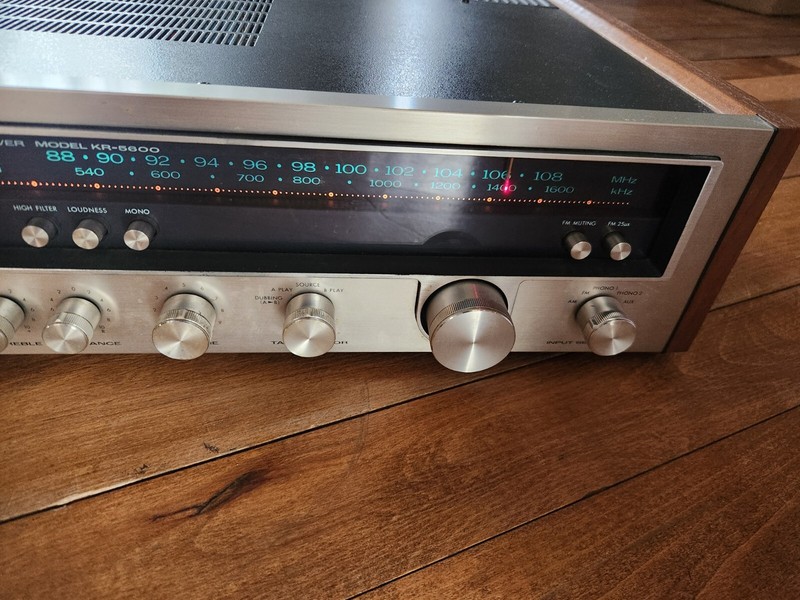 KENWOOD KR-5600 AM-FM Receiver Read! gallery