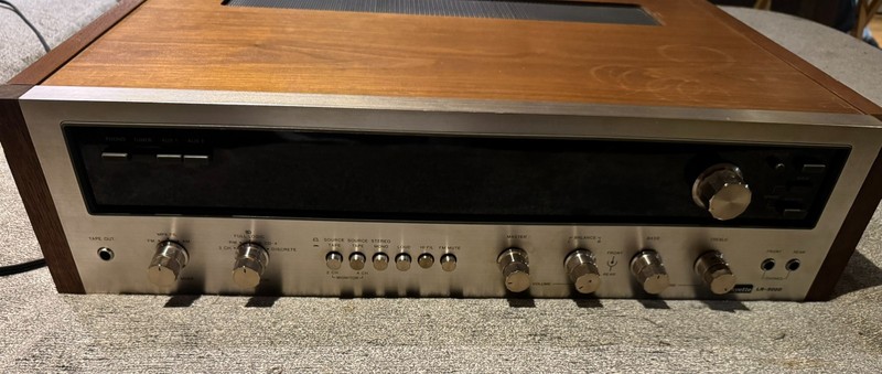 Vintage Lafayette LR-5000 Deluxe 4-CH AM/FM Stereo Receiver in original boxes