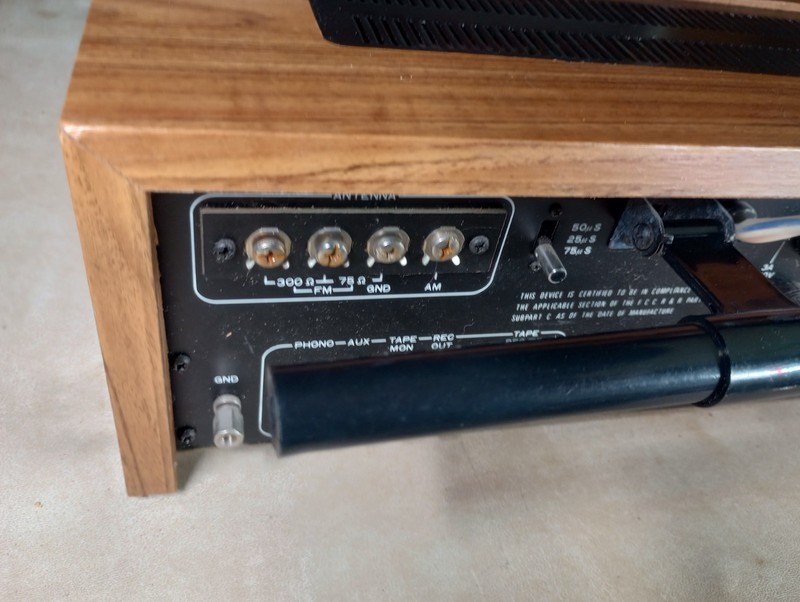 VINTAGE SHERWOOD S-7250-CP RECEIVER WORKS GREAT!! MADE IN KOREA VIDEO gallery