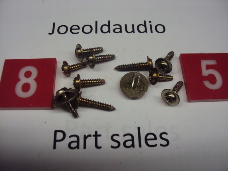 Technics Receiver SA-80 Original Bottom Screws. Parting Out Entire SA-80.
