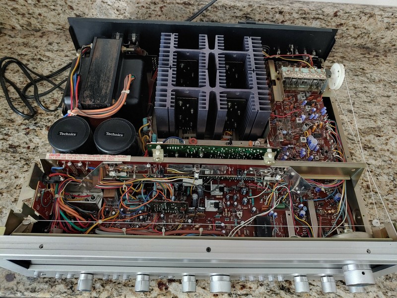 Technics SA-5760 AM FM Receiver 165 WPC RMS gallery