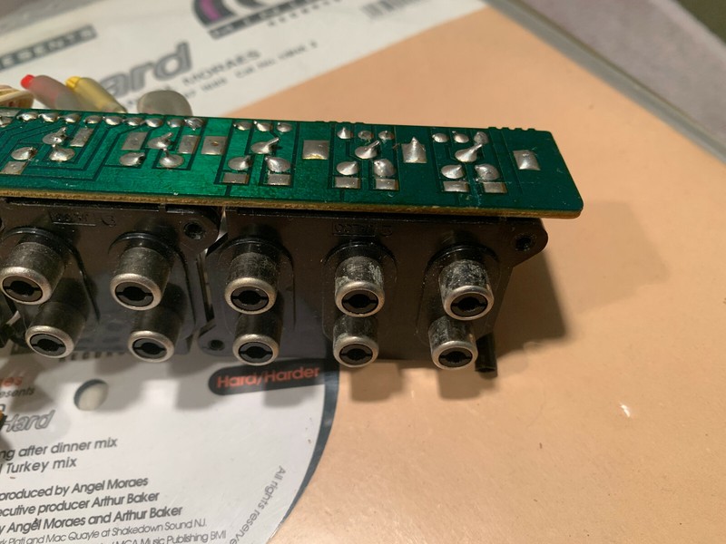 Kenwood KR-8050 Stereo Receiver Parting Out RCA Outputs + Board gallery
