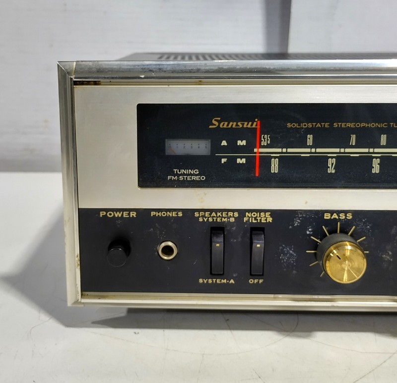 Sansui 400 20W Per Channel 8Ω Vintage Stereophonic Tuner Amplifier - Untested gallery