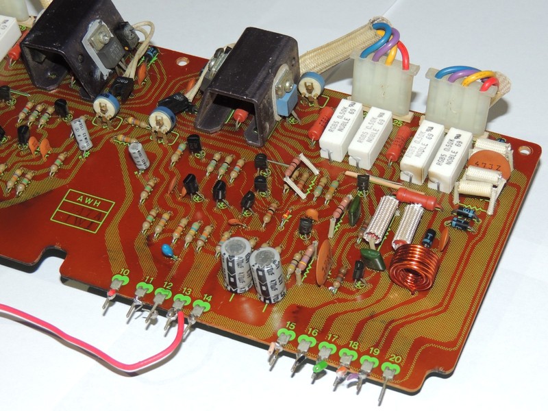 Pioneer SX-1050 Power Amp Assembly & Holder AWH-047-A gallery