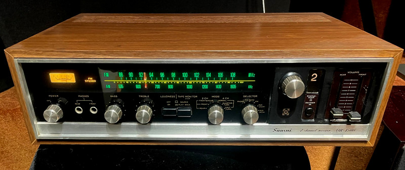 Sansui QR-1500 4 Channels Vintage Receiver Japan 70’s