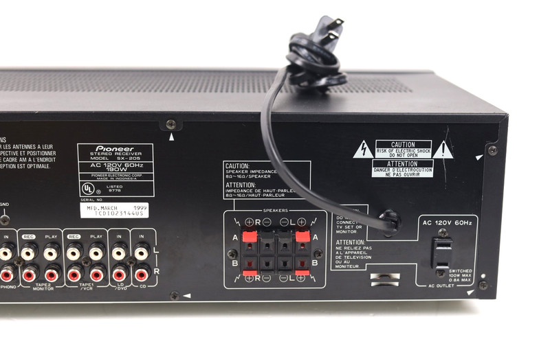 Pioneer SX-205 Vintage 2 Channel Receiver u801 gallery