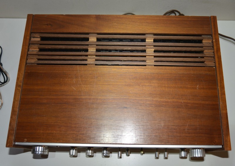 Vintage Sony STR-7045 Stereo Receiver missing knob/feet tested clean Sound works gallery