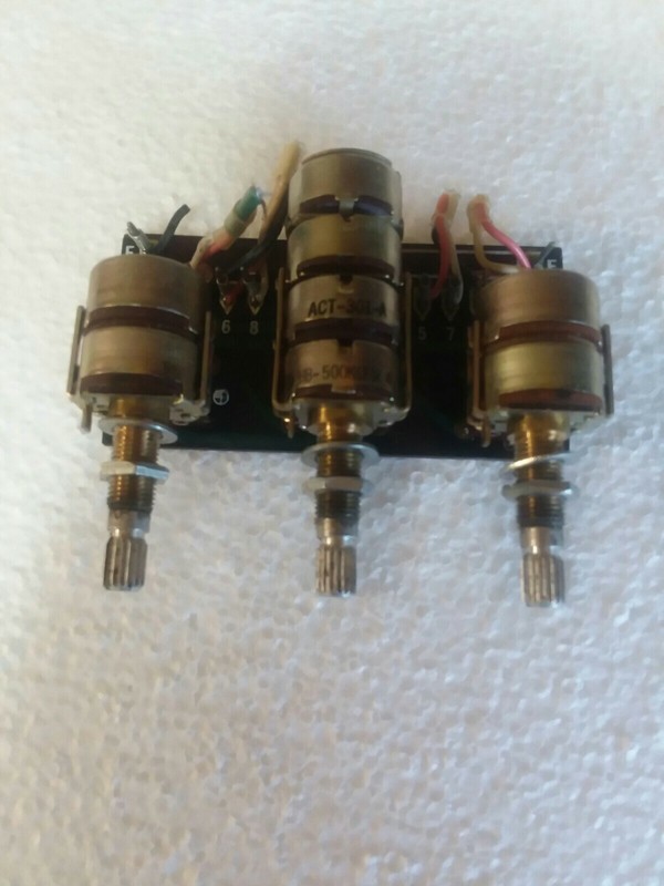 Pioneer QX-8000 balance front rear control board and pots complete