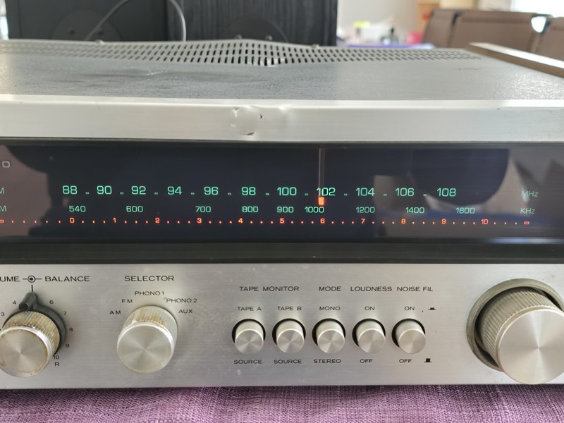 Vintage Kenwood AMP KR-4400 Stereo AM FM Receiver Vintage 1970s | Works READ gallery