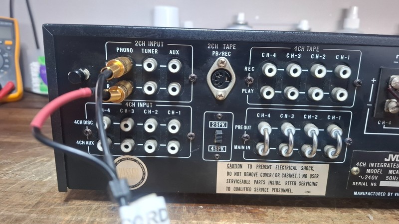 Vintage Classic JVC MCA-V5E Black (JVC 4VN-550) Made in Japan repaired, rebuilt, gallery