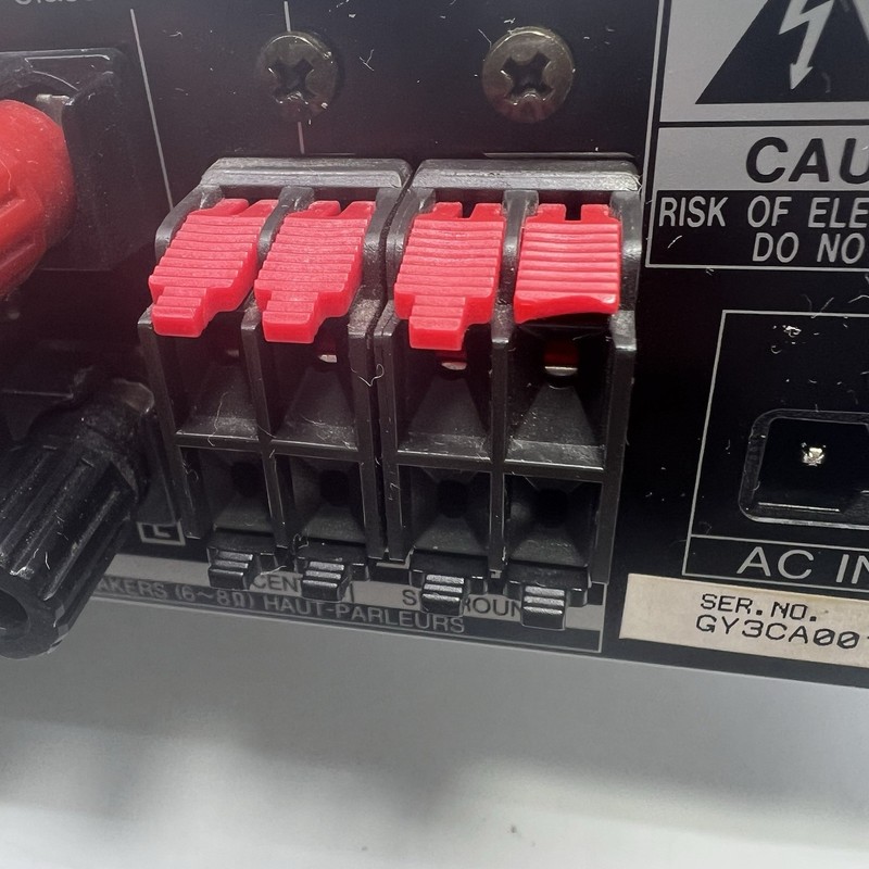 PANASONIC SA-XR25 AV Control Receiver Digital Amplifier+AC Cable Plug; No Remote gallery