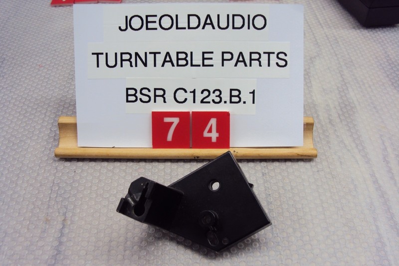 BSR C123.B1 Turntable Tonearm Mount/Trim Piece. Tested Parting Out C123.B.1