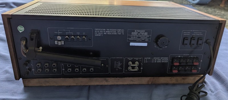 Pioneer SX-980 Vintage AM/FM Stereo Receiver. gallery