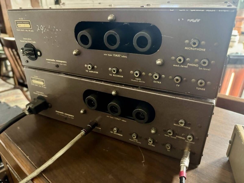 MARANTZ MODEL 1 Pair Excellent Condition Used Serviced and in working order gallery