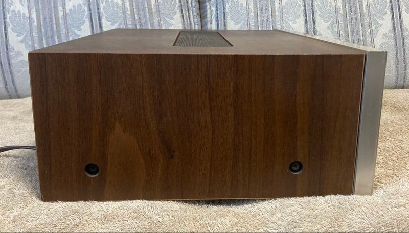 Vintage Lo-D Hitachi SR-400 AM/FM Stereo Receiver Amplifier Wood Case Working gallery