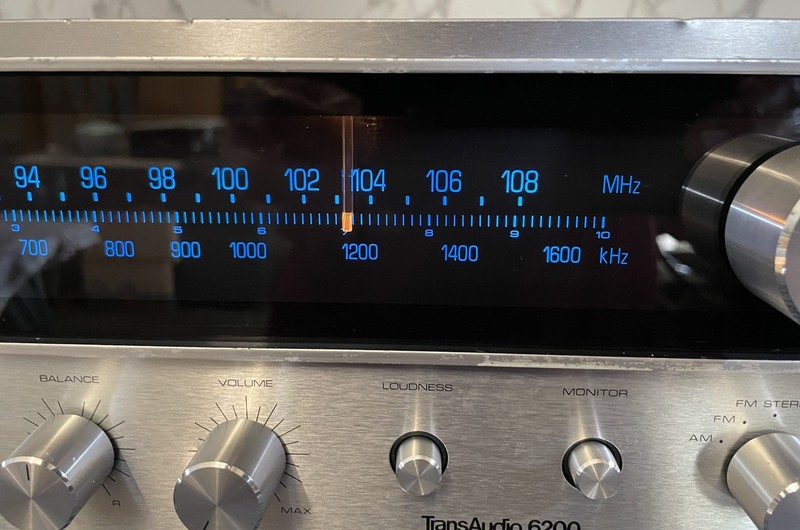 Vintage TransAudio 6200 Stereo Receiver- Serviced/Tested - Works Well gallery