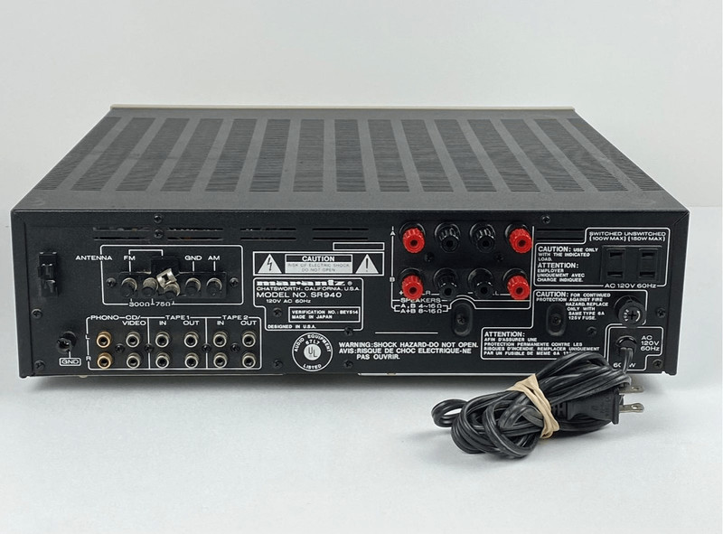 DEFECTIVE Marantz SR940 Stereo Receiver Works Great G3D gallery