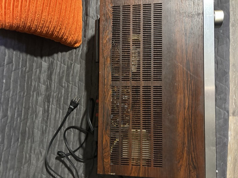 Onkyo TX-1500MKII Servo Locked Stereo Receiver AM/FM Tuner Silver Face Wood gallery