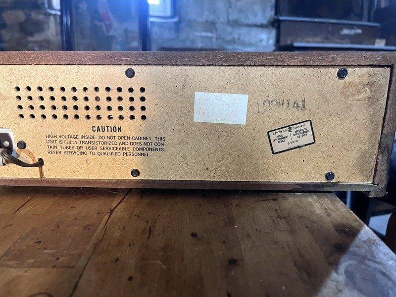 Zenith F680W Stereo 8 Eight Track Player Digilite Receiver. gallery