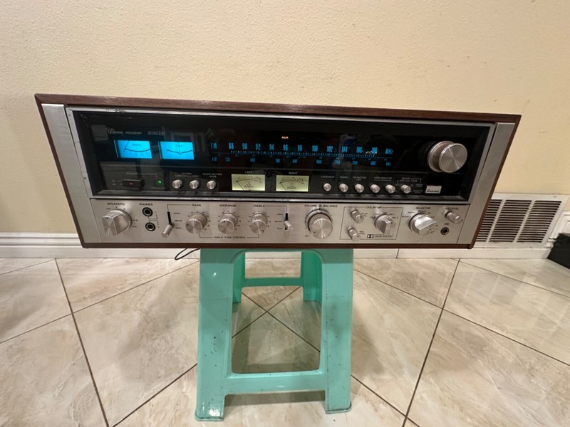 RESTORED SANSUI 9090DB VINTAGE STEREO RECEIVER 125 WPC