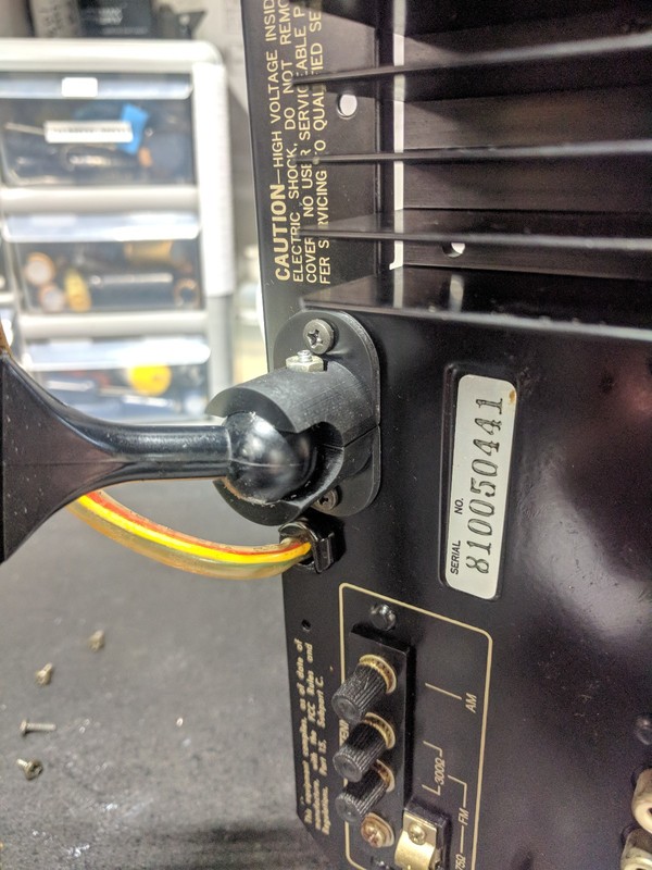 Antenna Mnt. Sansui G series-+ screws-New 3D part-sold over 84 Free ship gallery