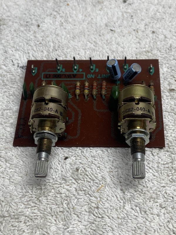 PIONEER SX-6000 Receiver PARTS – Tone Control board