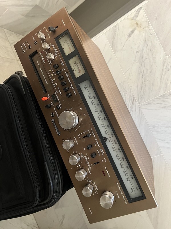 SOLD AS IS parts / Repairs: Vintage Panasonic RA-6100 AM FM Integrated Receiver gallery