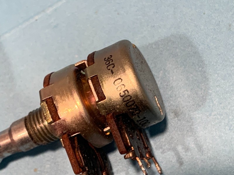 Kenwood KR-9340 Vintage Quad Receiver Parting Out Treble Potentiometer #2 gallery