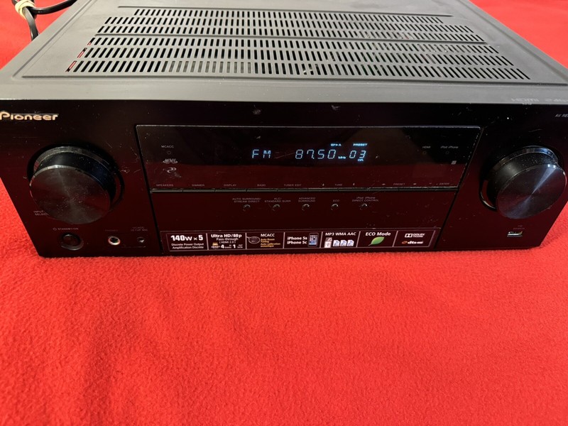Pioneer AV Receiver VSX-524k W/ Remote Control Tested / Works gallery