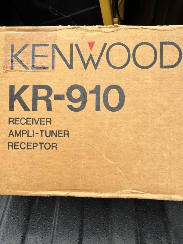 Kenwood Model KR-910 Am-fm Stereo Receiver VTG By ox And Manual