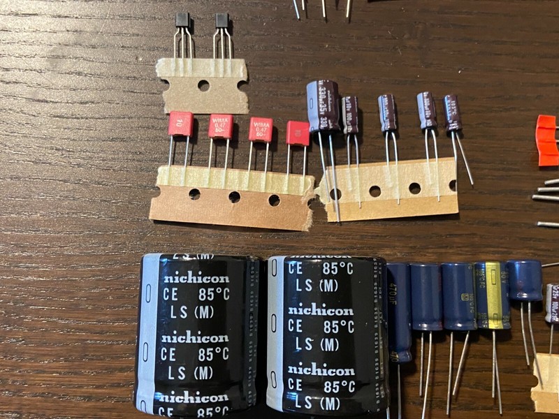 Pioneer SX-535 COMPLETE Rebuild Kit High-Quality Receiver Recap Caps Transistors gallery